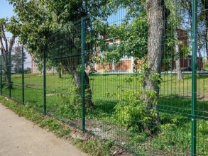 3D заборы для школы 90 метров фото в Быково